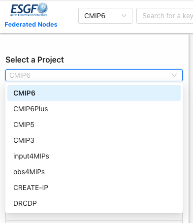Select a Project